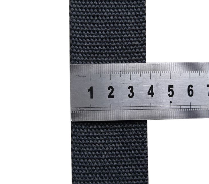 1.5 Inch Black Kevlar Webbing