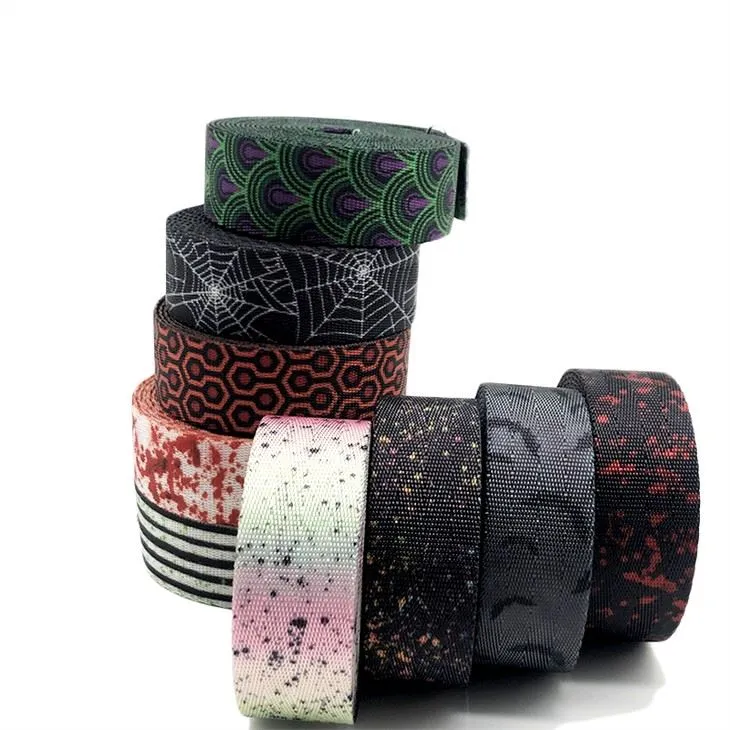 custom printed polyester webbing for sublimation custom printed polyester webbing for sublimation
