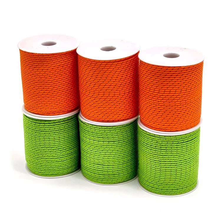 4 mm reflekterande UHMWPE-rep med kärna