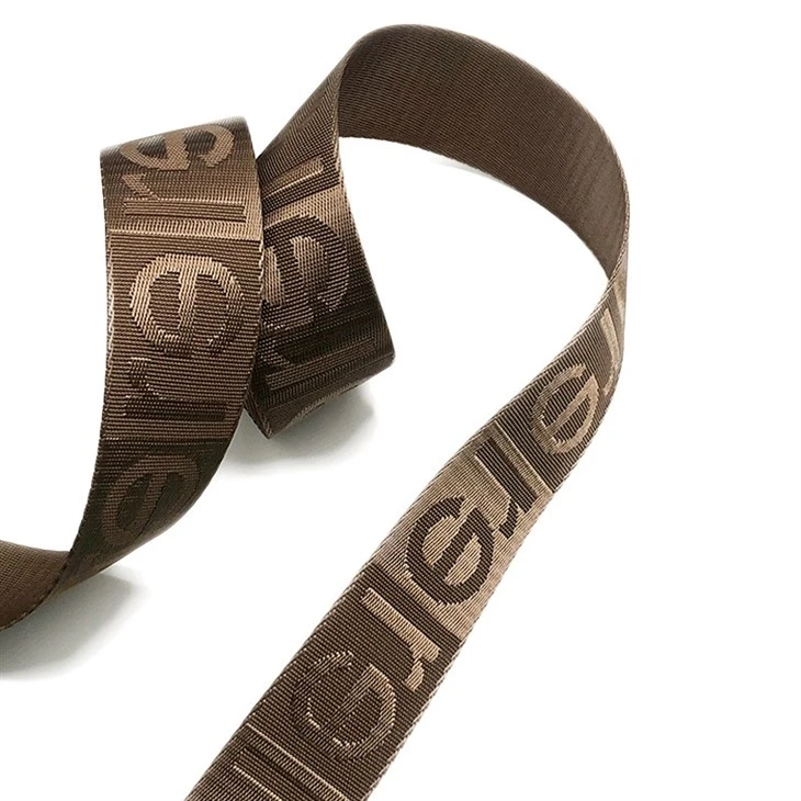 Jacquard Nylon Webbing with Custom Logo